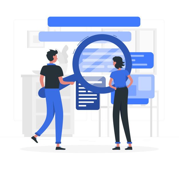 Free Vector _ Search concept illustration